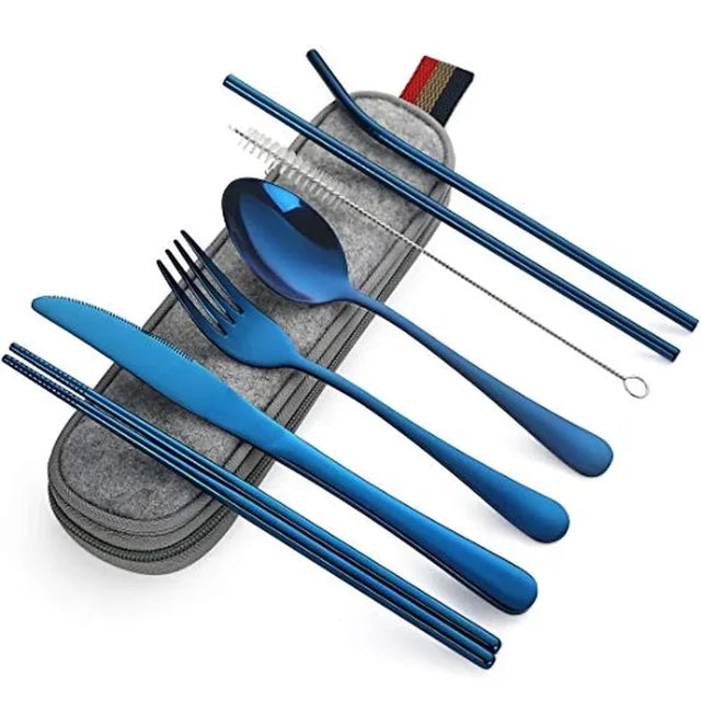 Portable Travel Cutlery Set