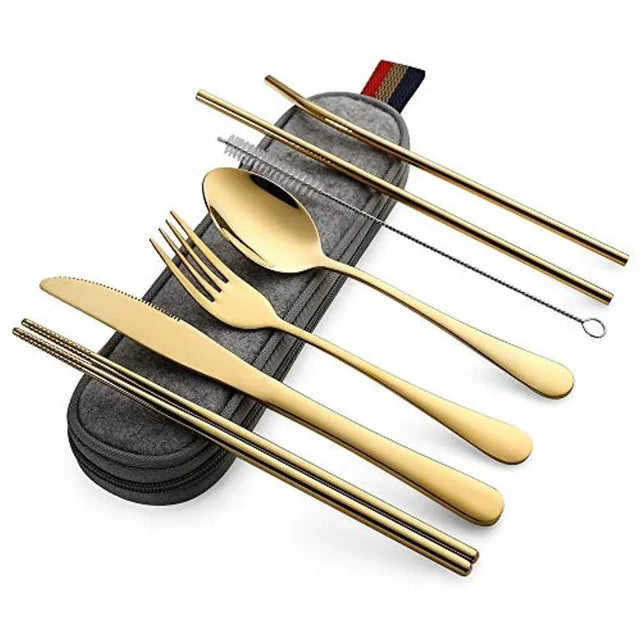 Portable Travel Cutlery Set