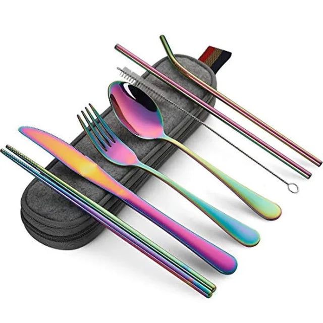 Portable Travel Cutlery Set