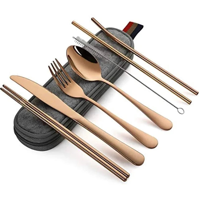 Portable Travel Cutlery Set