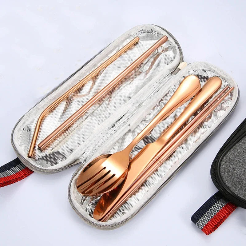 Portable Travel Cutlery Set