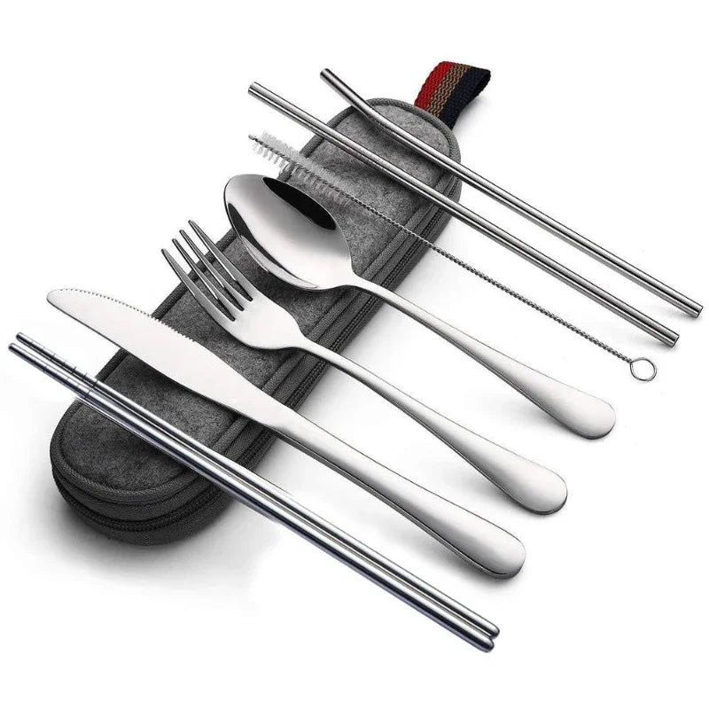 Portable Travel Cutlery Set