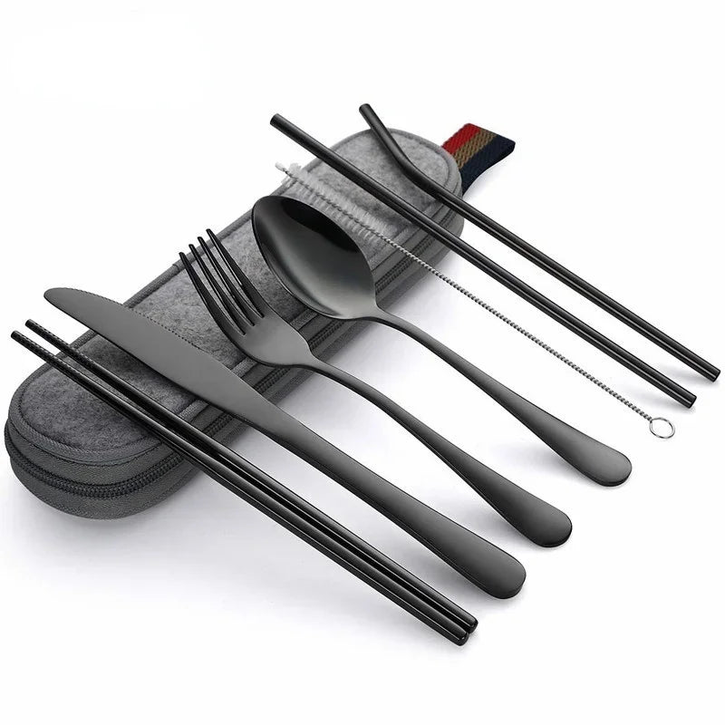 Portable Travel Cutlery Set