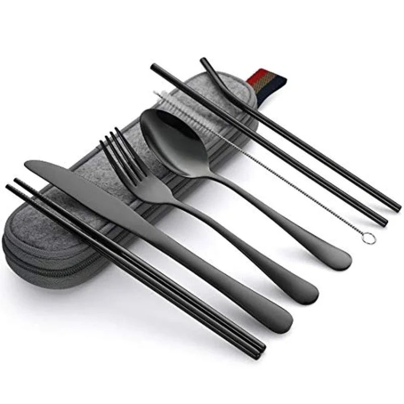 Portable Travel Cutlery Set